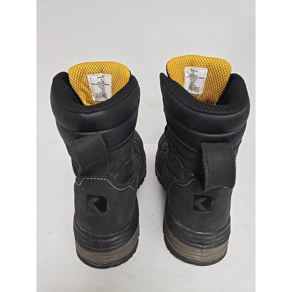 DAKOTA Men's 8" 8516 Composite Toe Comp Plate HD3 WP Work Boots Black Size 12M - Picture 3 of 9